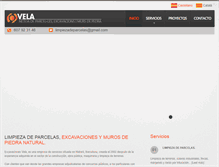 Tablet Screenshot of limpiezadeparcelas.net